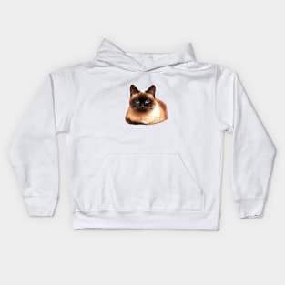 Siamese Cat Kids Hoodie